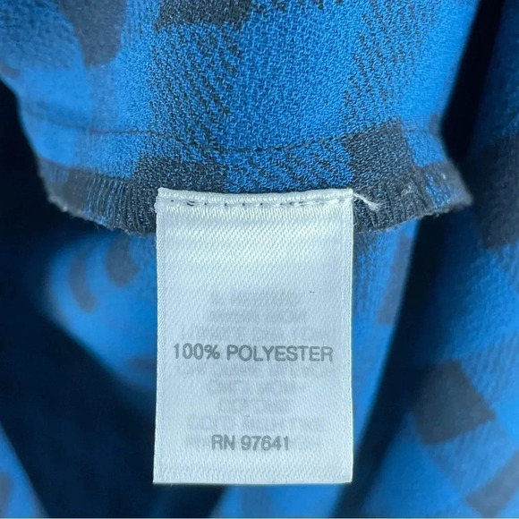 J Jill Long Sleeve Button Down Shirt size M petite 1525 - Picture 2 of 7